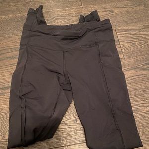 Reflective fast and free Lululemon tights
